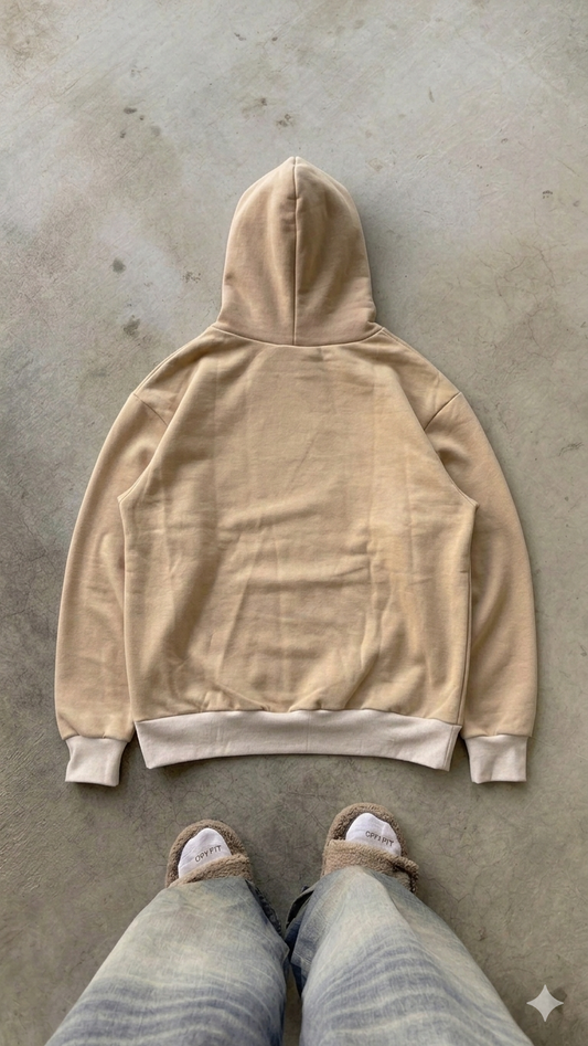 Essentials Khaki Oversized Hoodie