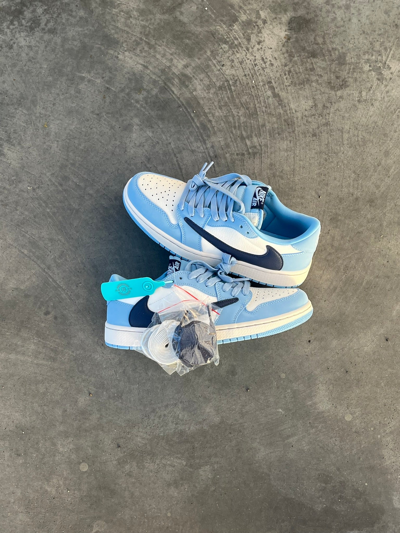 Cactus Jack Travis Scott Azules Nike Jordan Retro Low X Travis