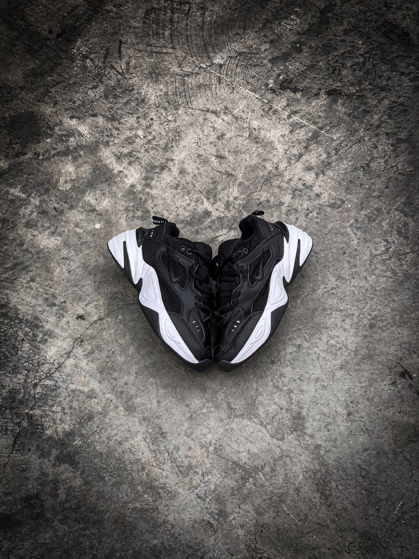 NIKE M2K TEKNO WOMEN BLACK-OIL GREY-WHITE