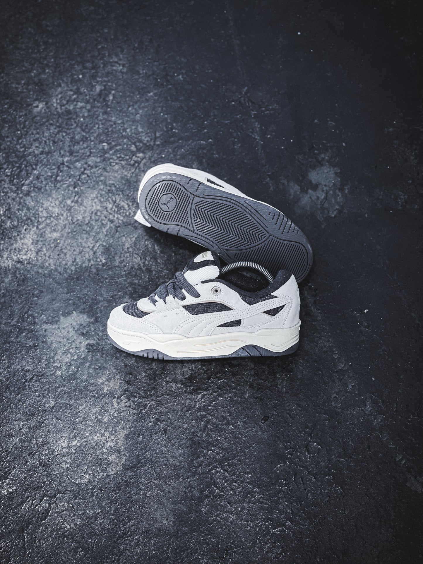 Puma 180 Corduroy Low 'Black Cream'