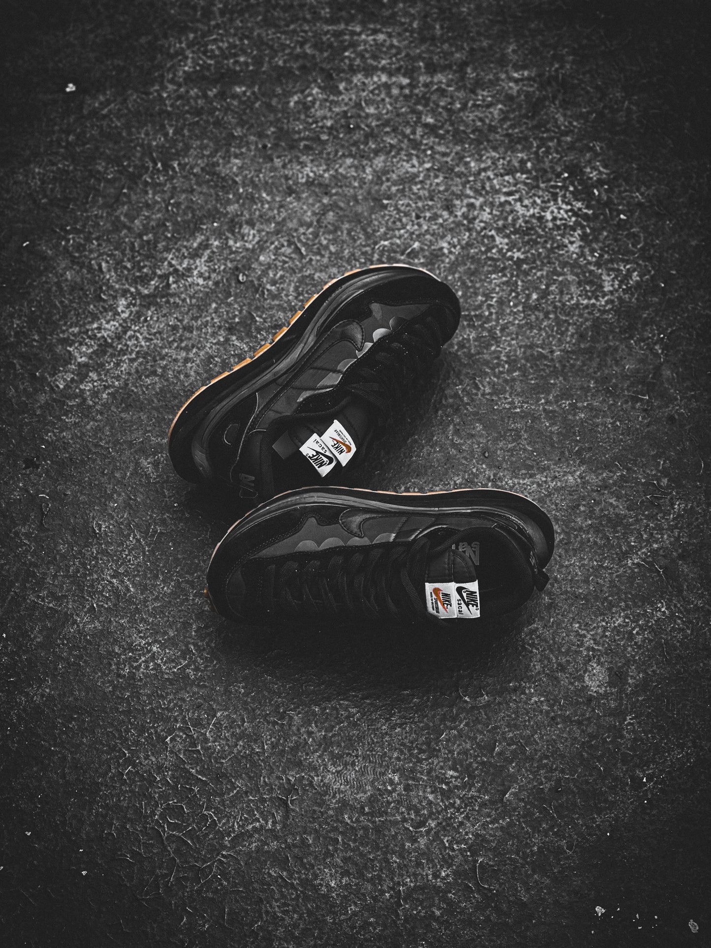 Nike x Sacai Vaporwaffle "Black"