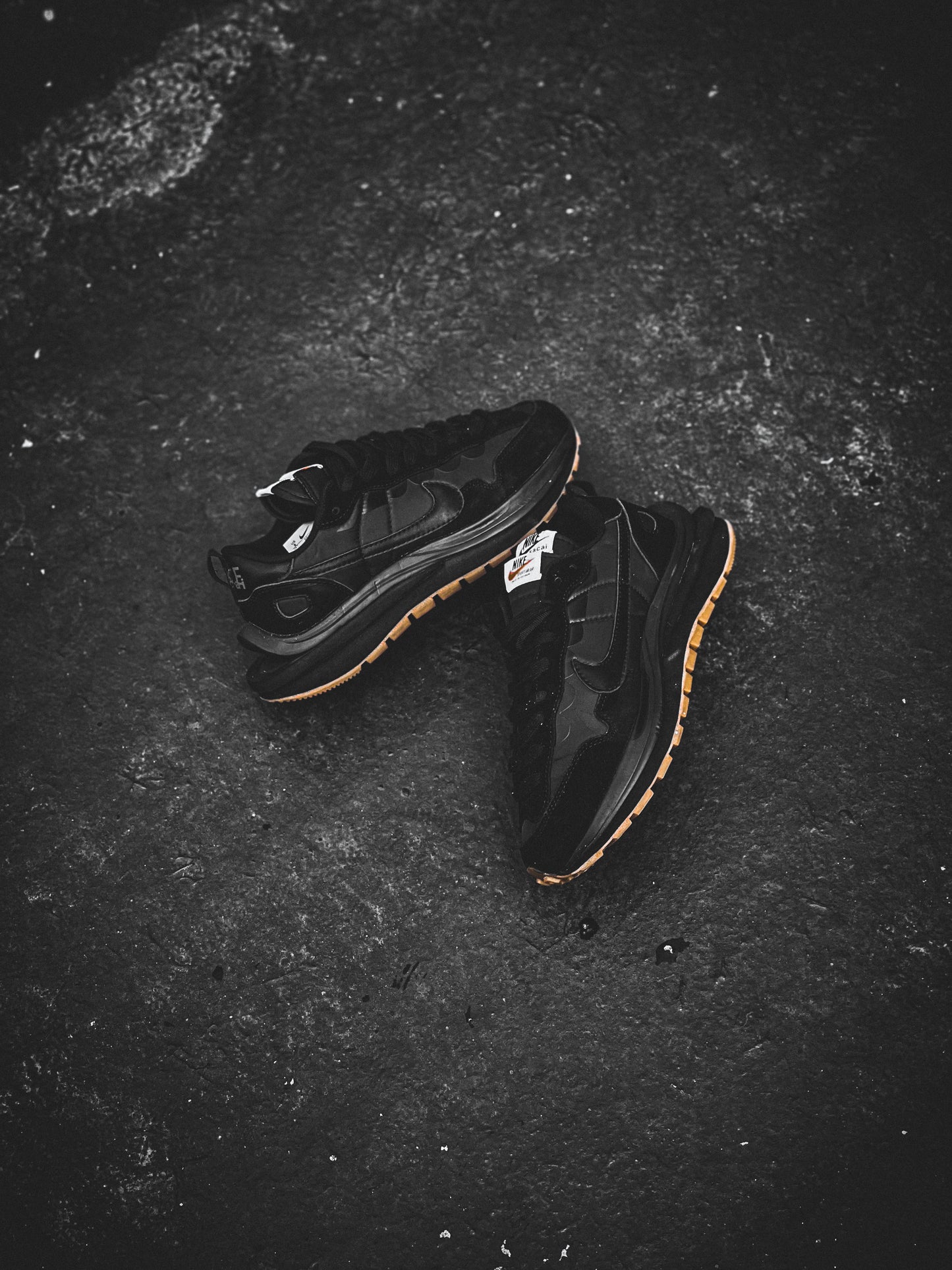 Nike x Sacai Vaporwaffle "Black"