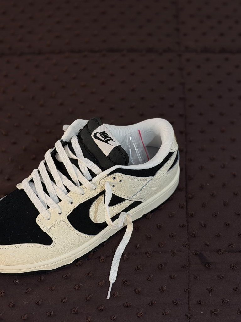 Nike Dunk Low "Paisley Black/Sail"