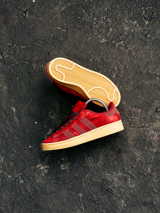 Adidas Campus 00S Collegiate Burgundy Maroon White Tint