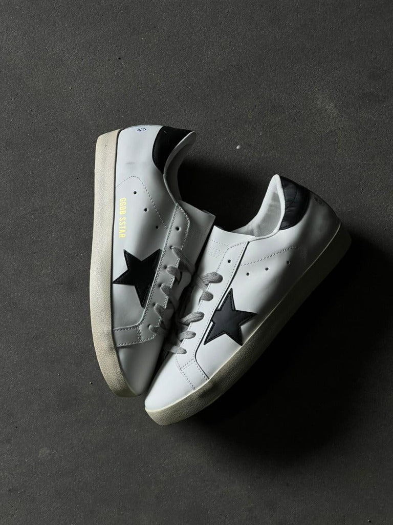 Golden Goose Superstar "White/Black Star"
