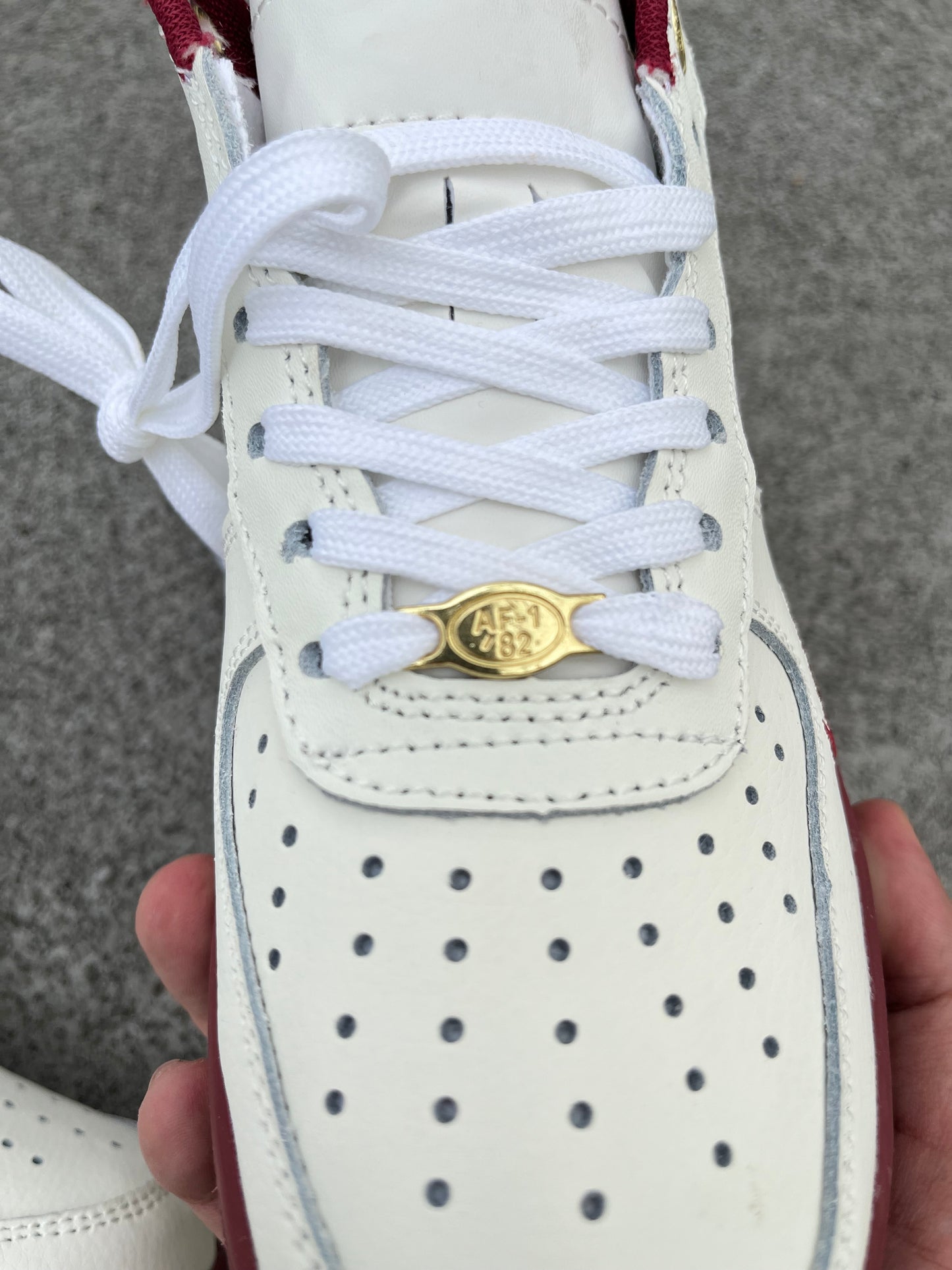 Nike Air Force 1 Low '07 Se 40th Anniversary Edition Sail Team Red