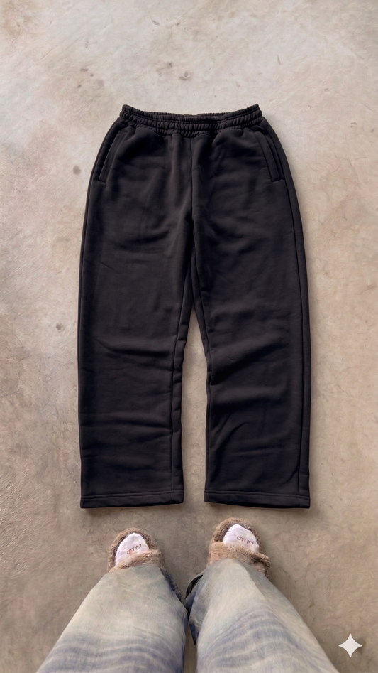 Essentials Black Oversized Pant