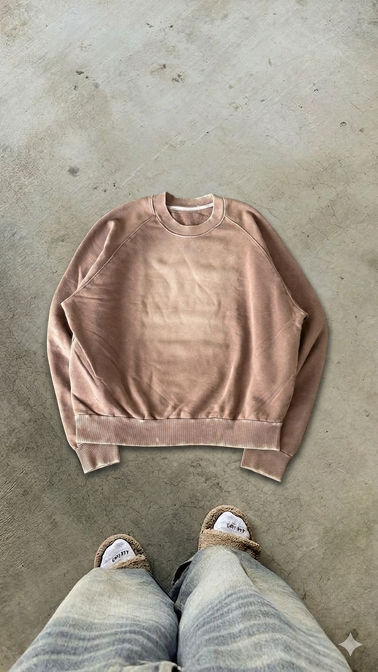 Essentials Acid Wash Sweatshirt