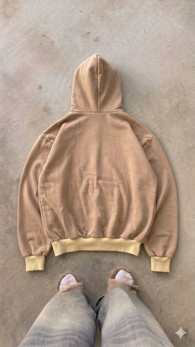 Essentials khaki Oversized Jacket