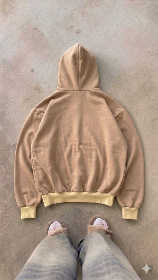 Essentials khaki Oversized Jacket