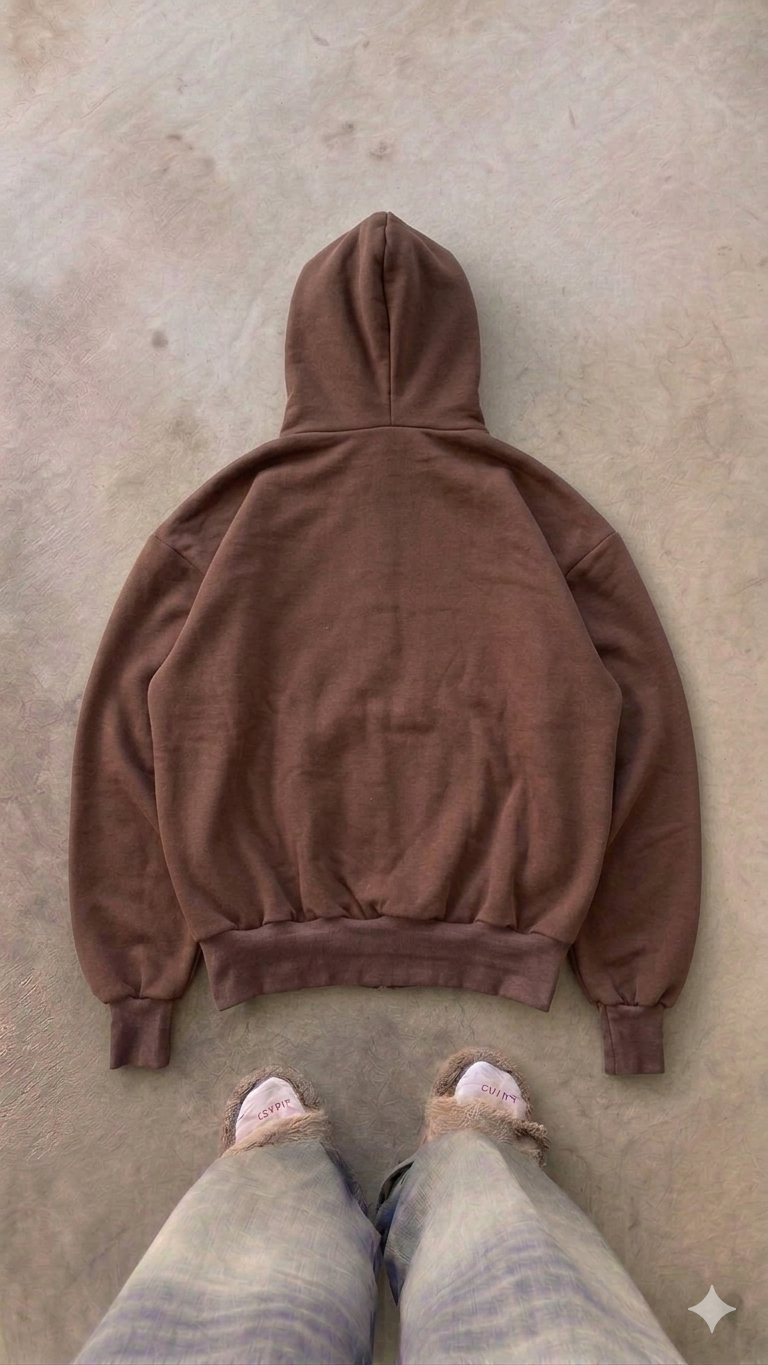 Essentials Coffe Oversized Jacket