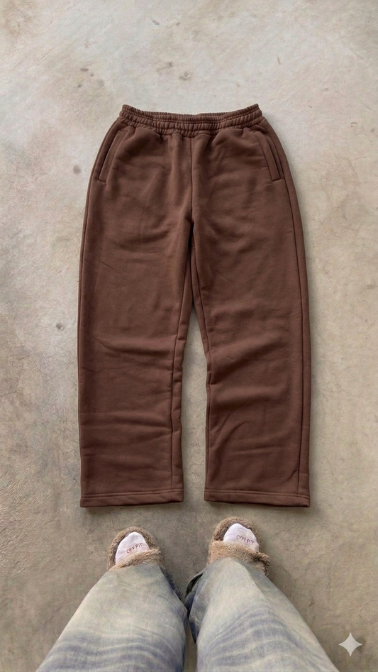 Essentials Coffe Oversized Pant