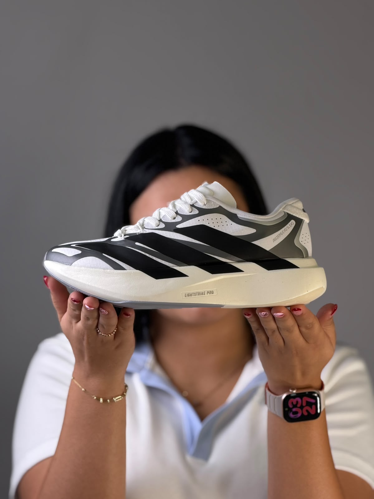 Adidas Adizero Evo SL EXO "White Black"
