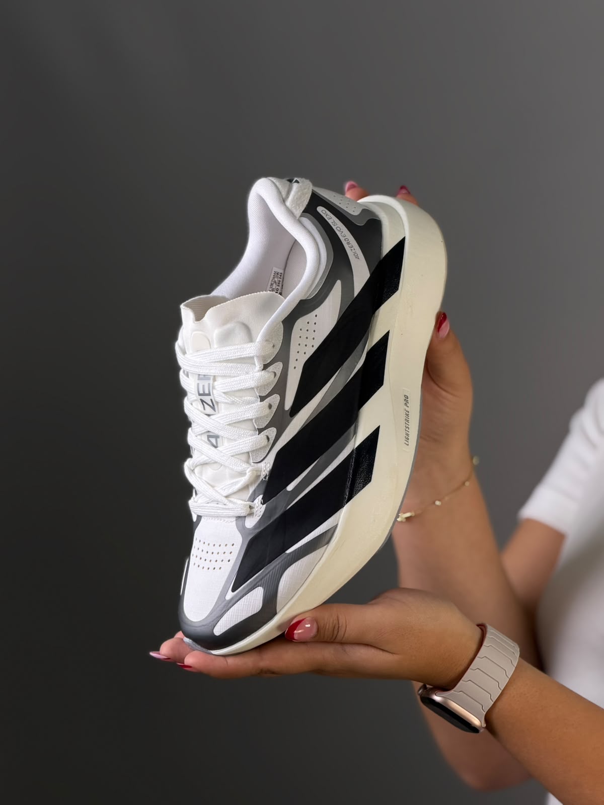Adidas Adizero Evo SL EXO "White Black"