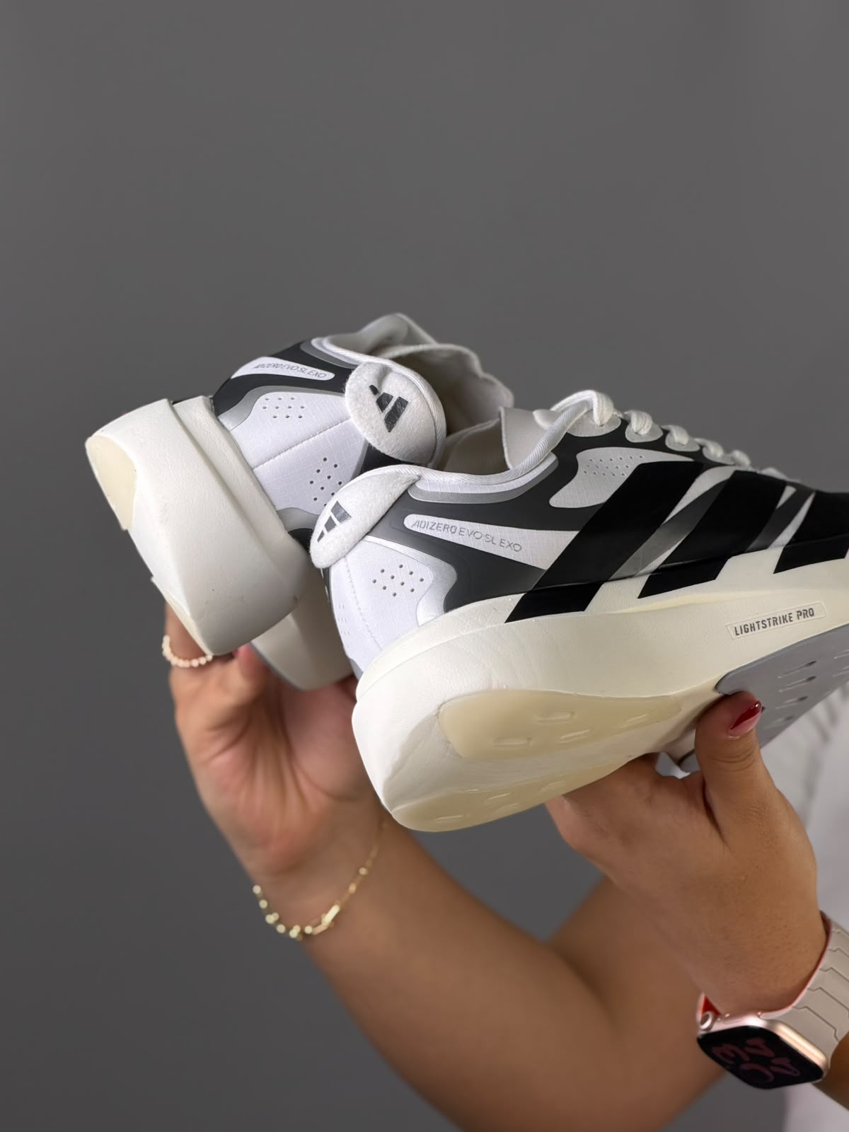 Adidas Adizero Evo SL EXO "White Black"