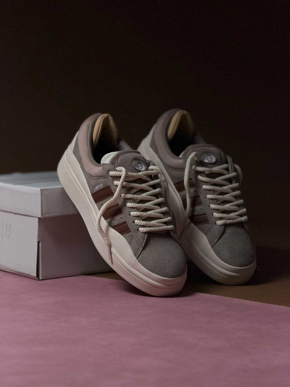 Adidas Campus x Bad Bunny Chalky Brown par