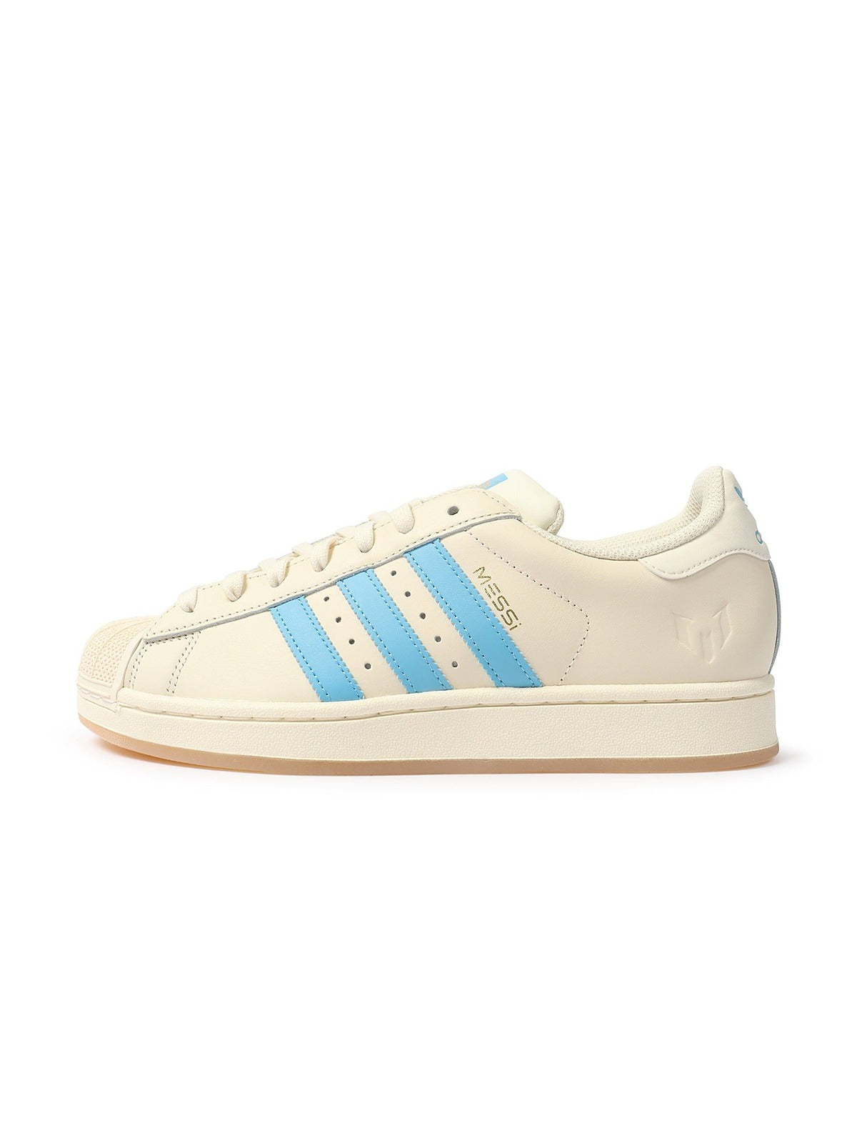 Adidas Superstar Messi Cream White Blue