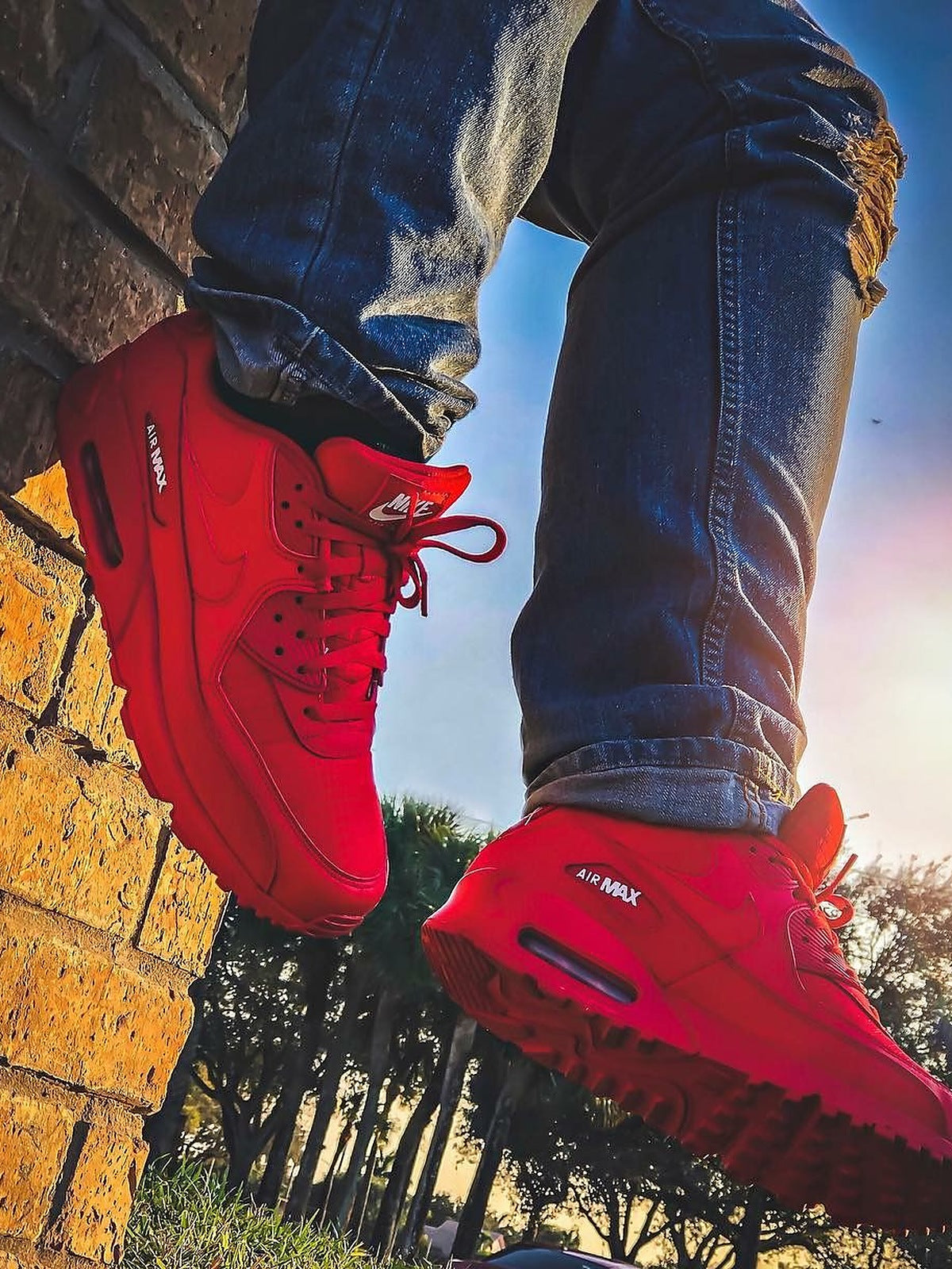 Nike Air Max 90 Triple Red