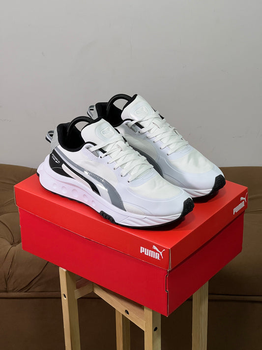 Puma Wild Rider White Grey Black