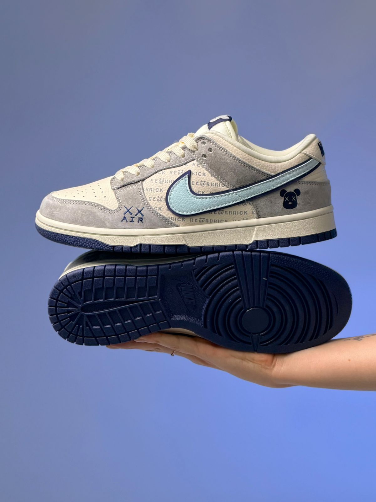 Nike SB Dunk Low x Be@rbrick "Custom"