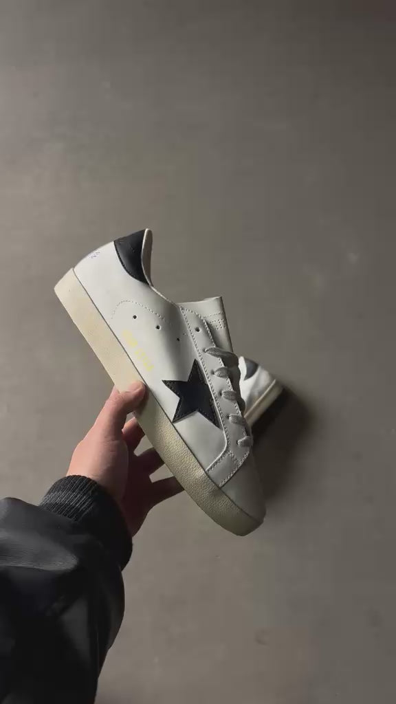 Golden Goose Superstar "White/Black Star"