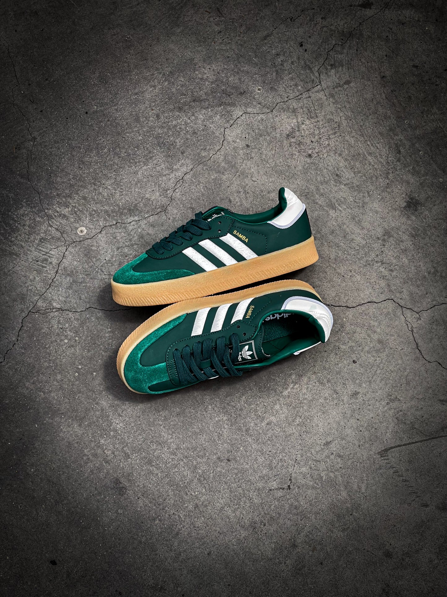 Adidas Sambae Collegiate Green Gum