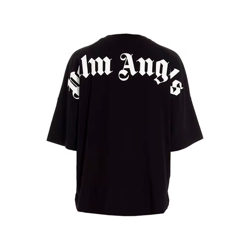 Overzise T-Shirt Palm Angels Flame Black